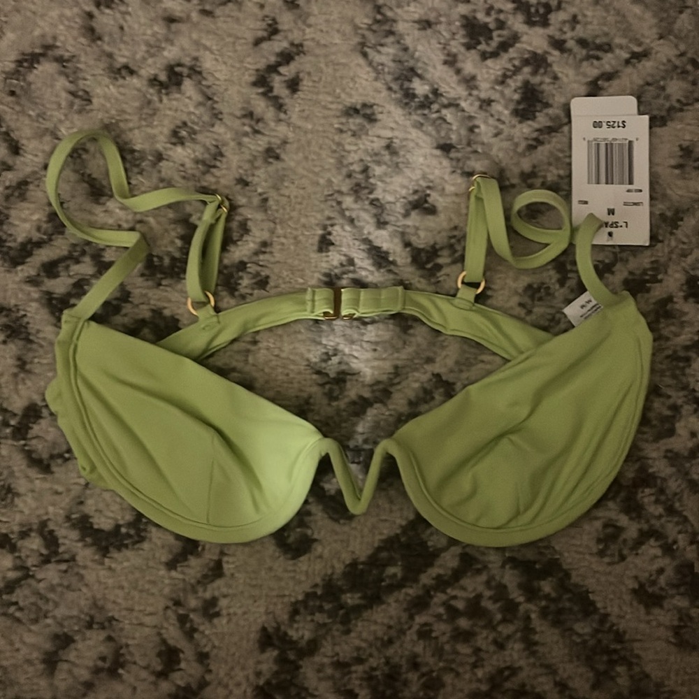 L*SPACE | NWT Nico Bikini Top in Martini Medium - Picture 11 of 11